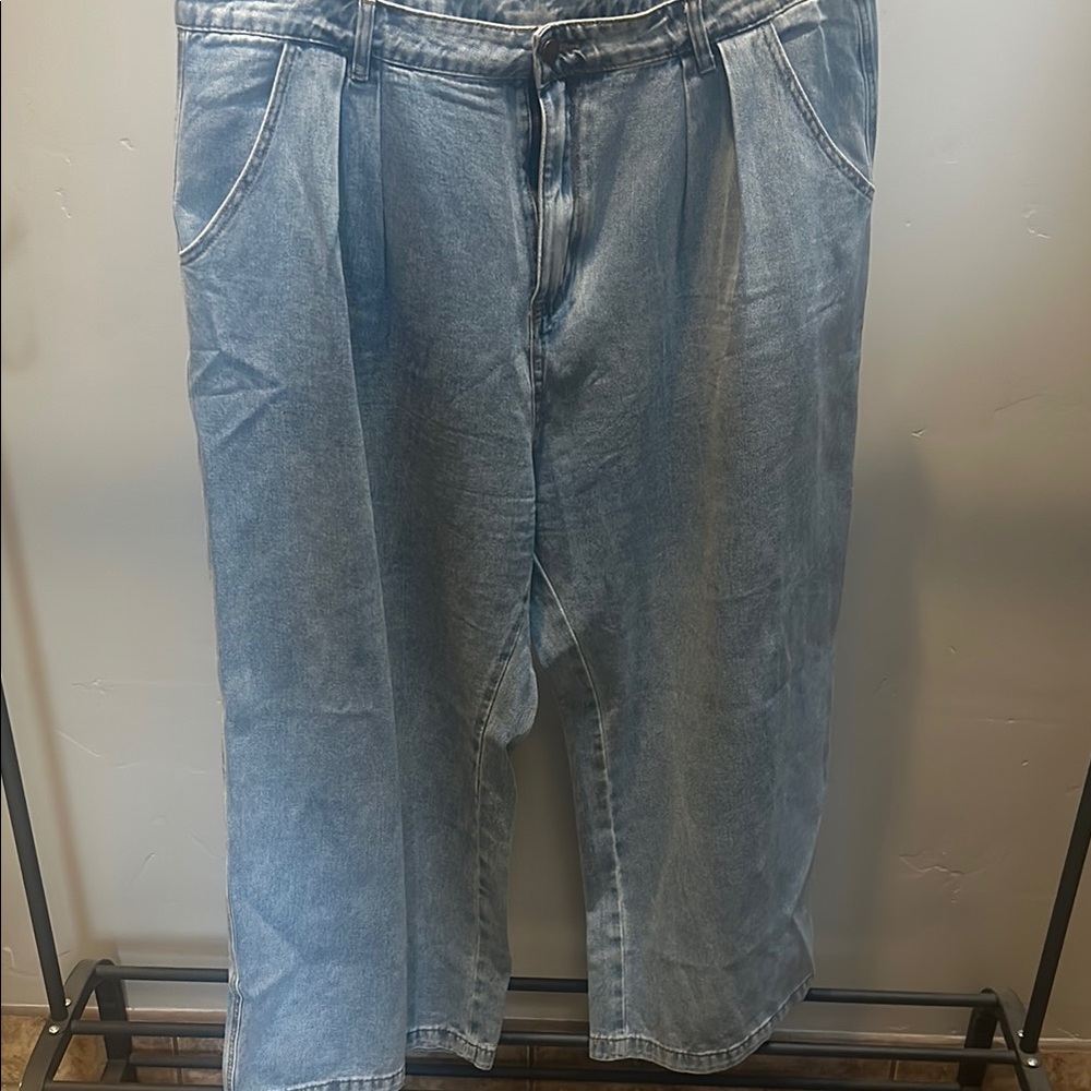 Plus Side Cider Blue Denim Jeans